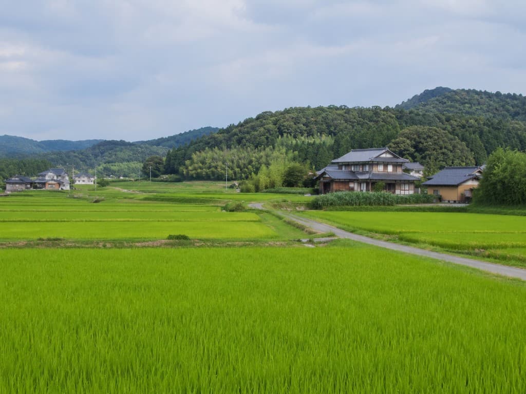 長浜市のエリア「旧浅井町」の風景