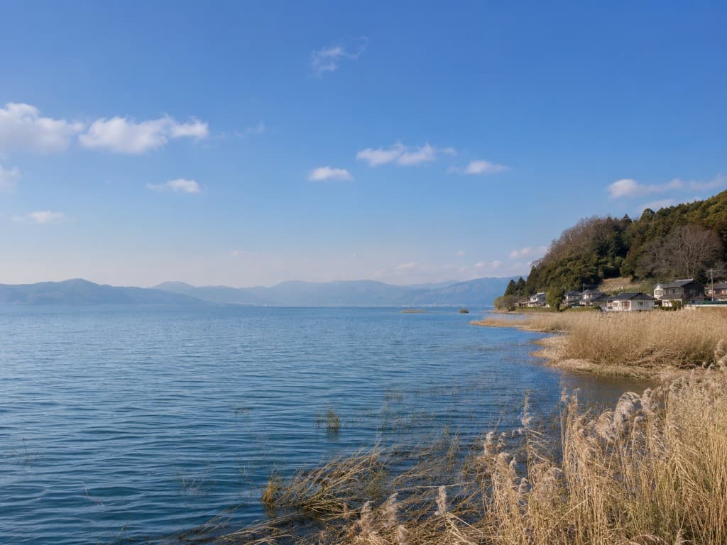 長浜市のエリア「旧びわ町」の風景