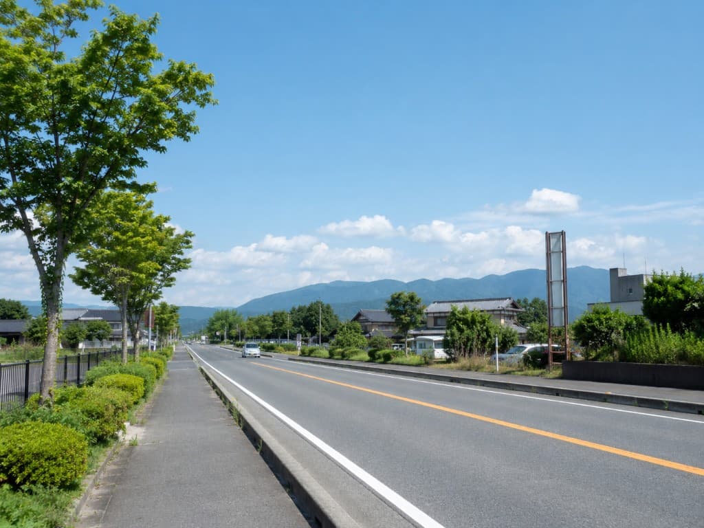 長浜市のエリア「国道8号線付近」の風景