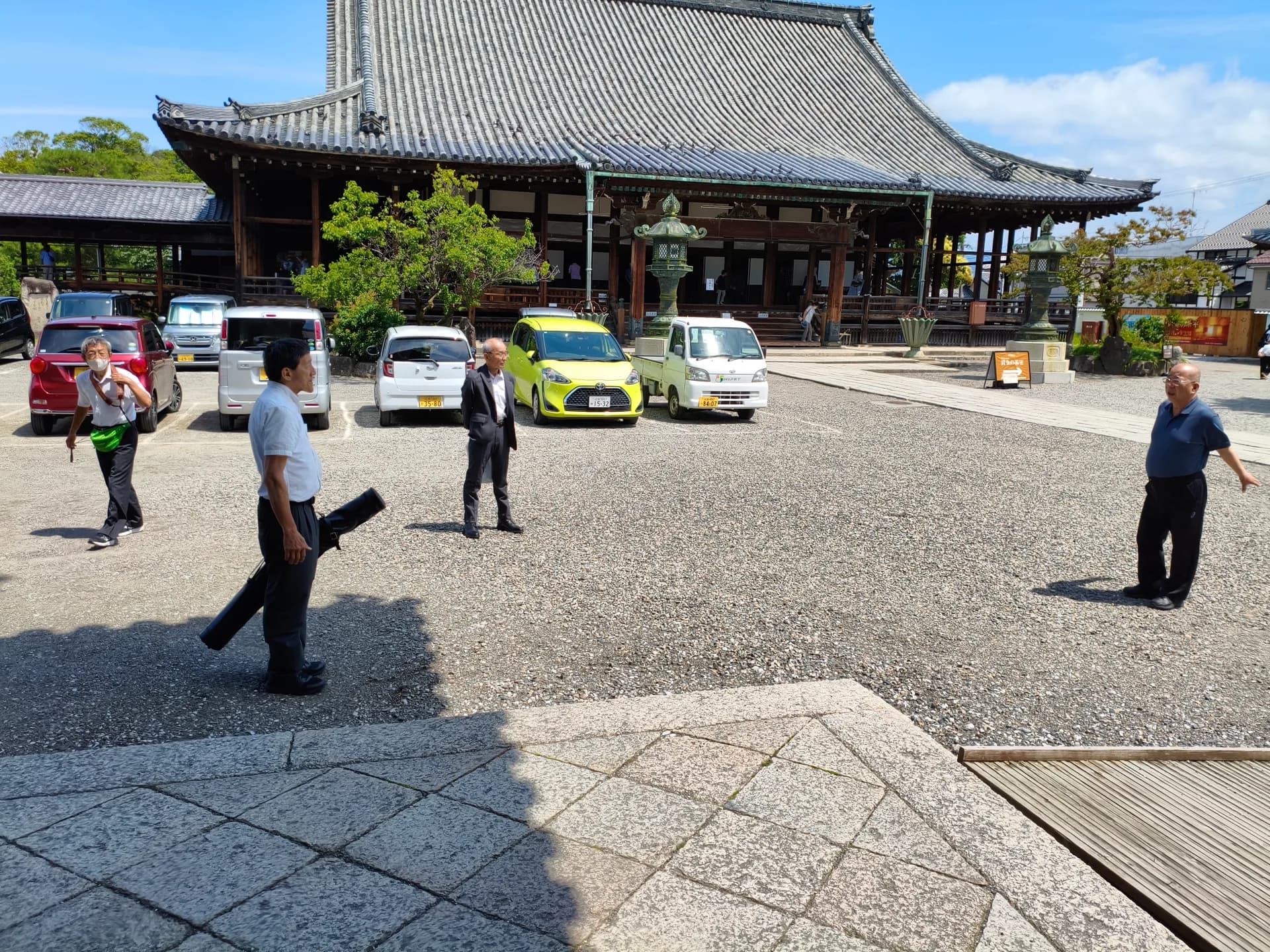 長浜駅付近のお店「長浜別院 大通寺」を紹介する記事「長浜御坊「長浜別院 大通寺」ガイド——桃山文化とごぼうさん」の写真