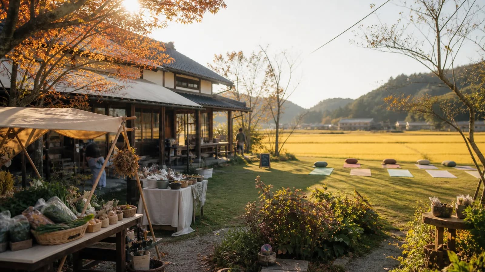 旧浅井町のお店「キテハ食堂」を紹介する記事「長浜・キテハ食堂7周年——10/11「キテハマルシェ&タネまき祭り」市民向け要点」の写真