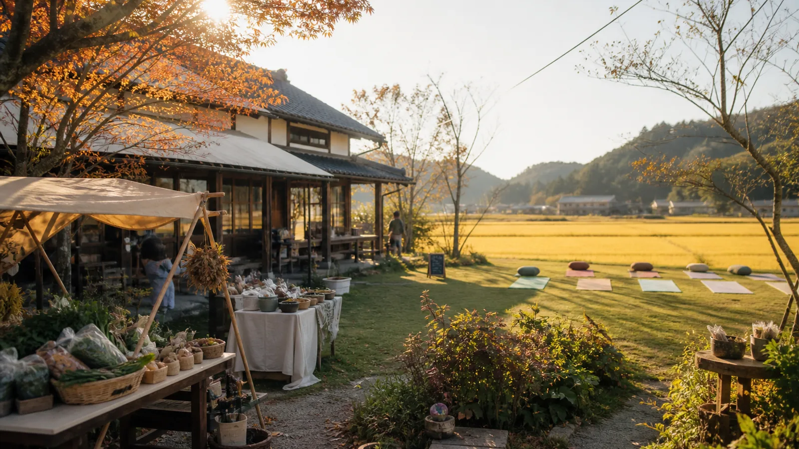 旧浅井町のお店「キテハ食堂」を紹介する記事「長浜・キテハ食堂7周年——10/11「キテハマルシェ＆タネまき祭り」市民向け要点」の写真