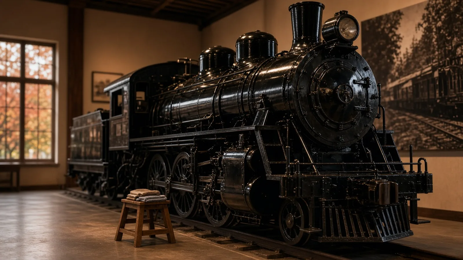長浜Lifeの記事「「鉄道の日」を前に親子で機関車みがき——長浜鉄道スクエアのD51とED70」のアイキャッチ写真