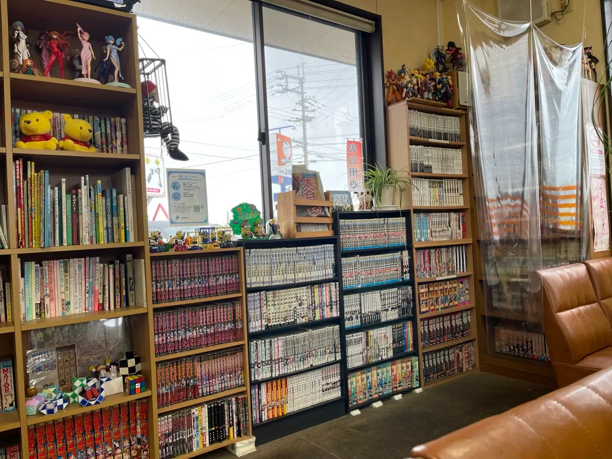 漫画がたくさん