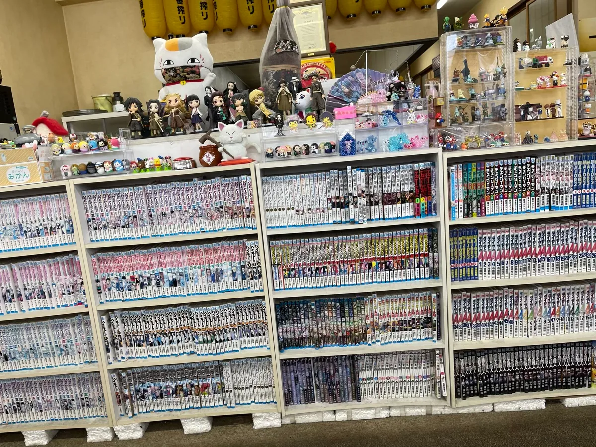 漫画がたくさん
