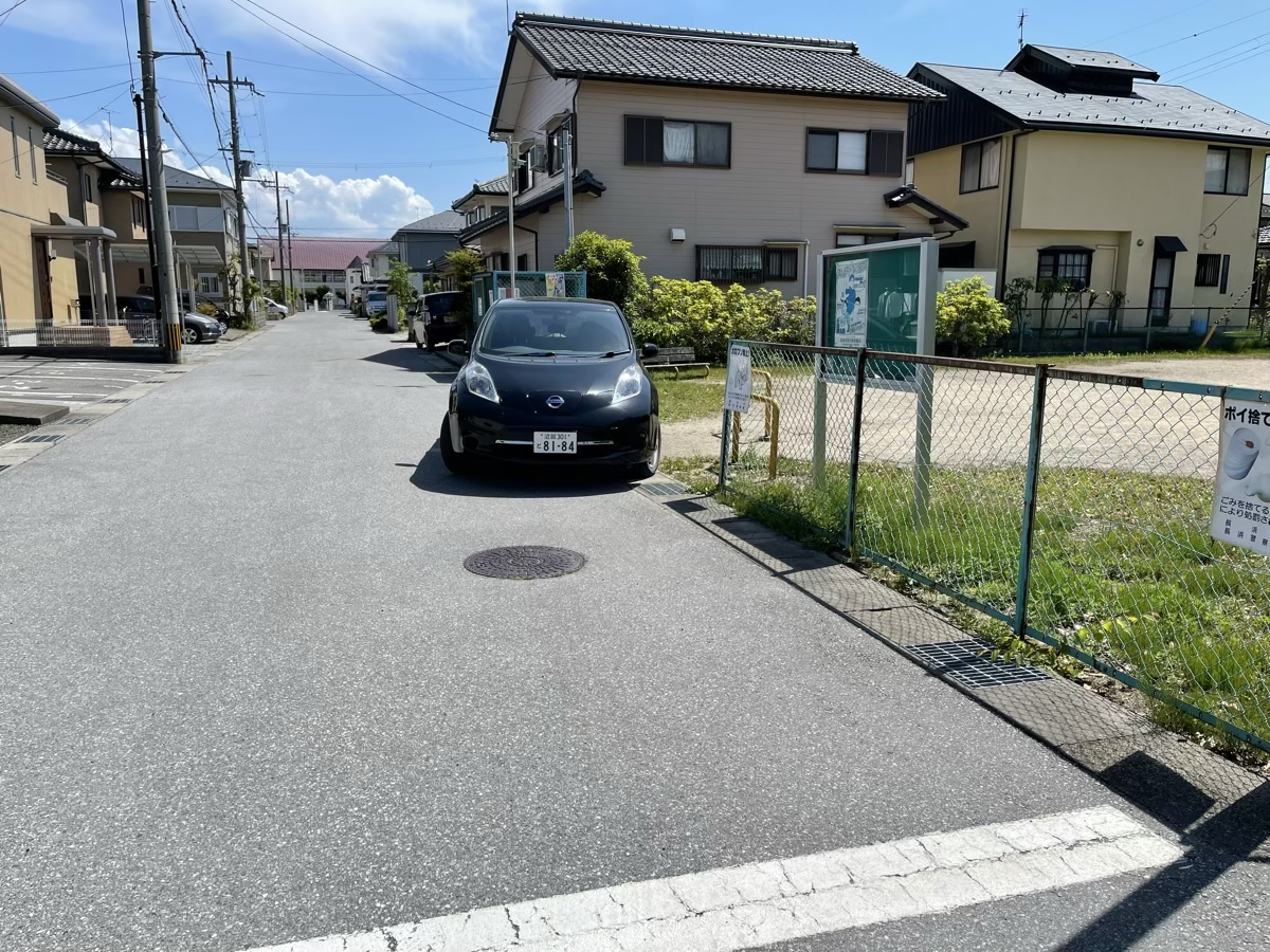 道路に駐車