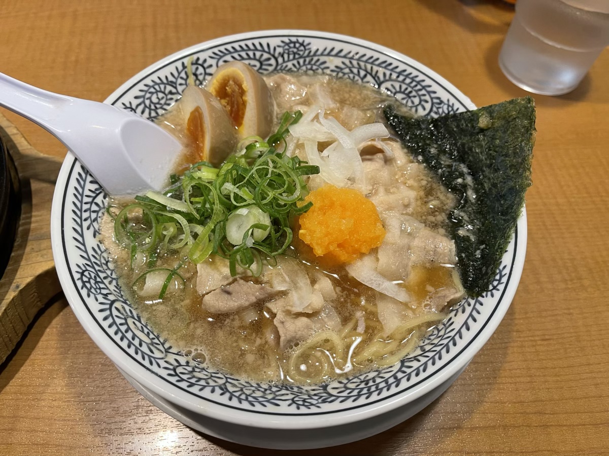 味玉肉そば