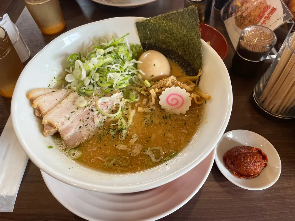 からみそラーメン4辛大盛り