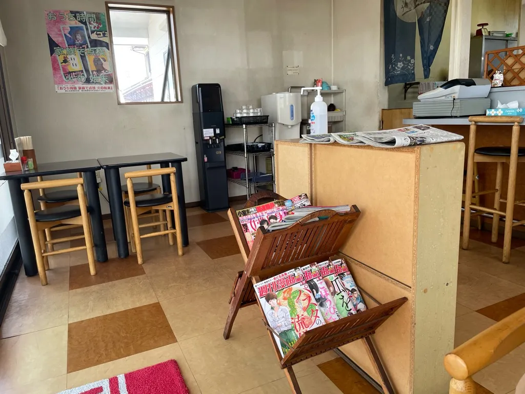 セルフ・調味料まわり