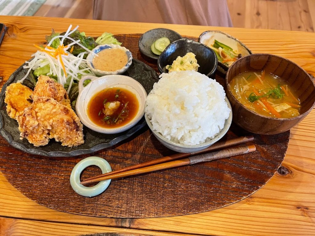 塩こうじ漬けの鶏肉の竜田揚げ