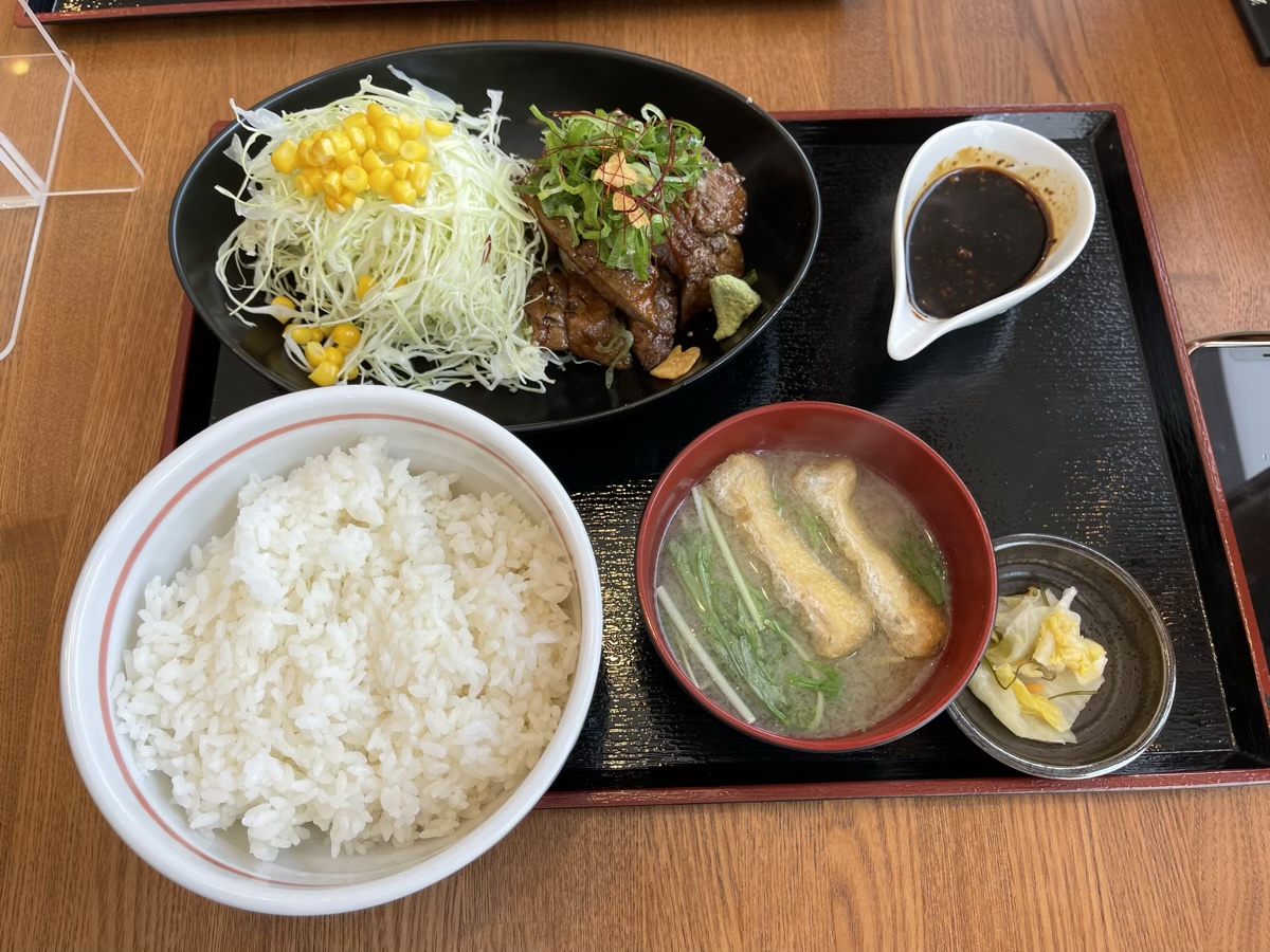 炭火焼 トンテキせっと