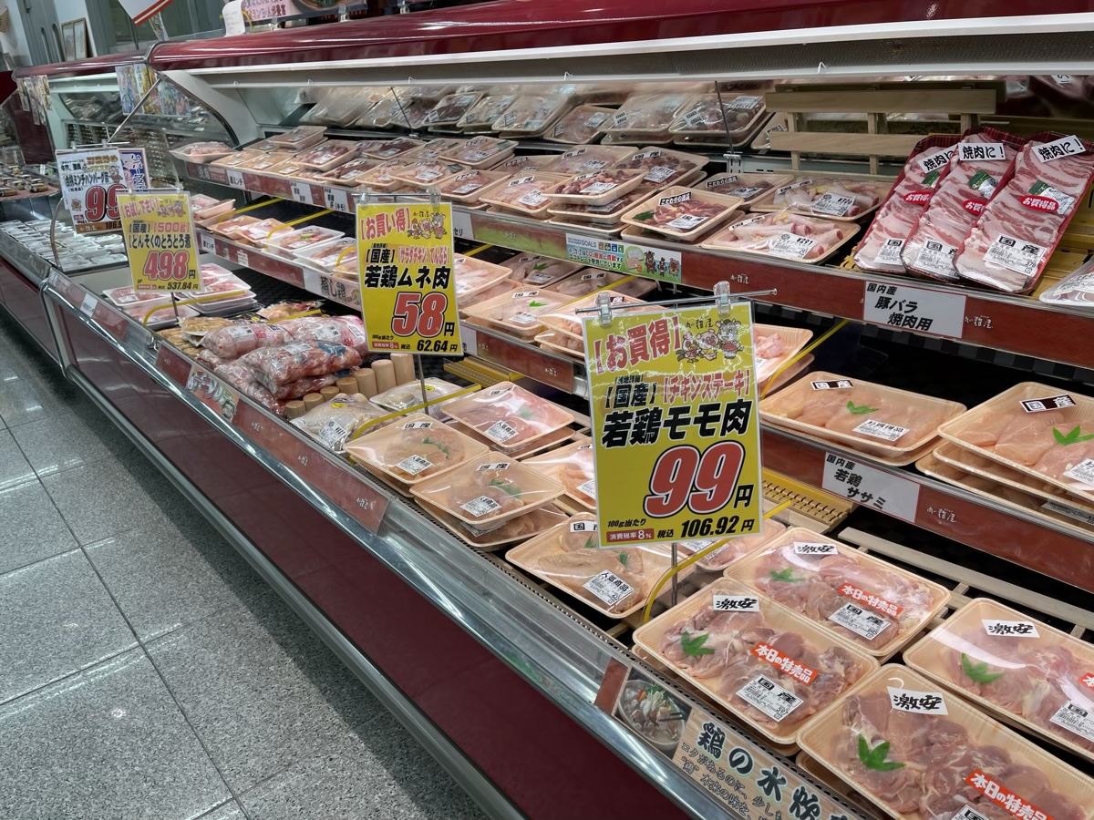 肉売り場