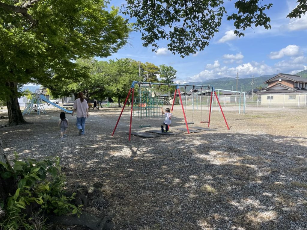 上坂城跡公園外観