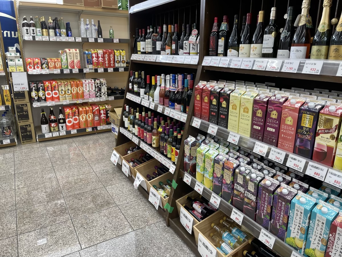 酒売り場