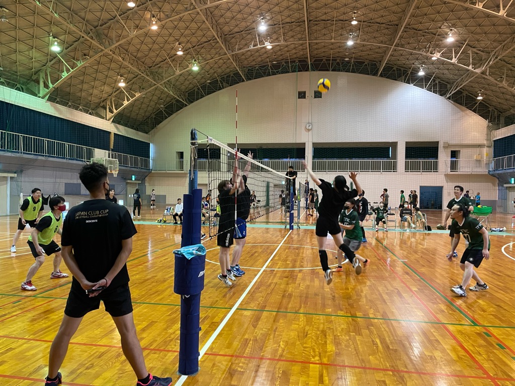 第1回長浜市男女混合バレーボール大会